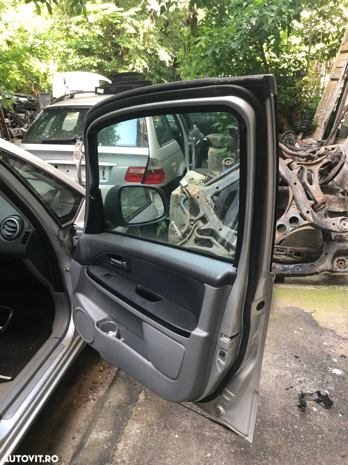 Oglinda electrica dreapta  Suzuki SX4 gri argintiu 2006 - 7