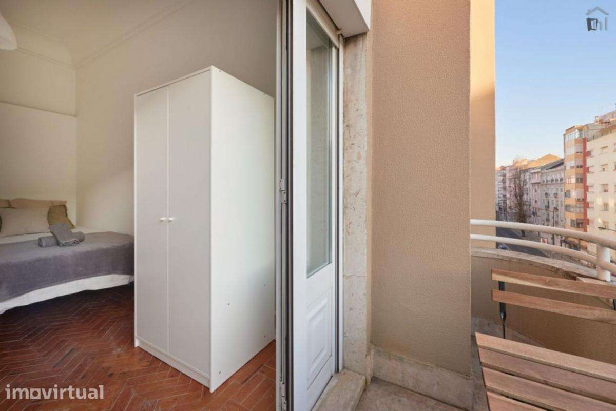 Quarto - localizado em Alameda Lisbon - Grande imagem: 4/26