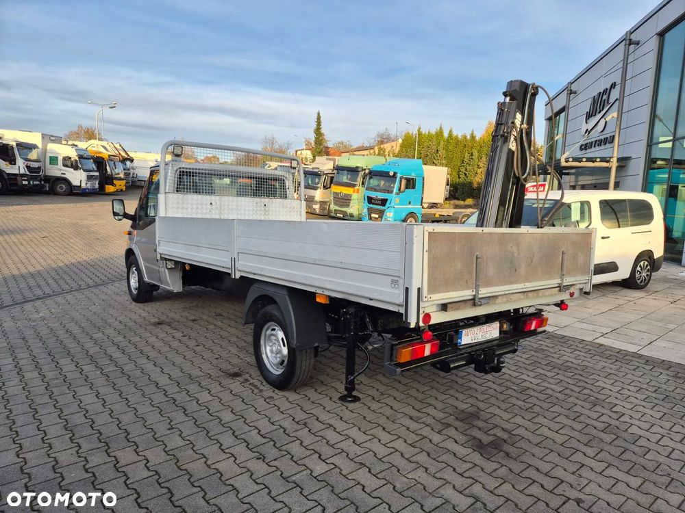 Ford Transit 350  2.4TDCI / SKRZYNIA / MOCNY HDS HIAB / WEBASTO / DŁUGI / 3 MIEJSCA  / ALUMINIOWE BURTY / NAJMOCNIEJSZY HDS NA KAT. B - 9
