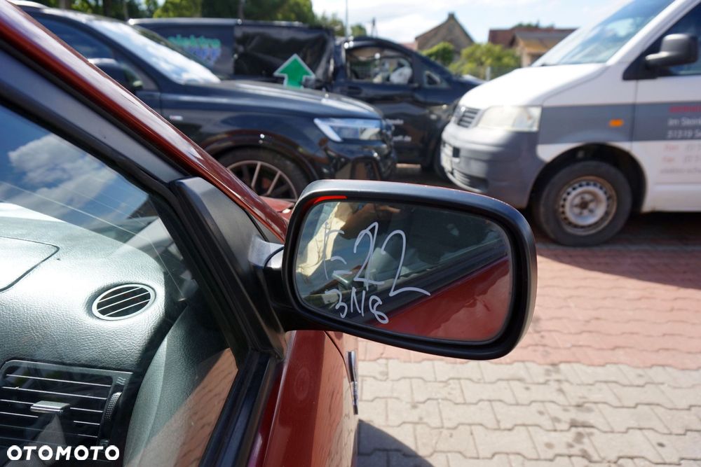 LUSTERKO ELEKTRYCZNE PRAWE COROLLA E12 3N8 CZERWONY TOYOTA 2001-2004 - 3