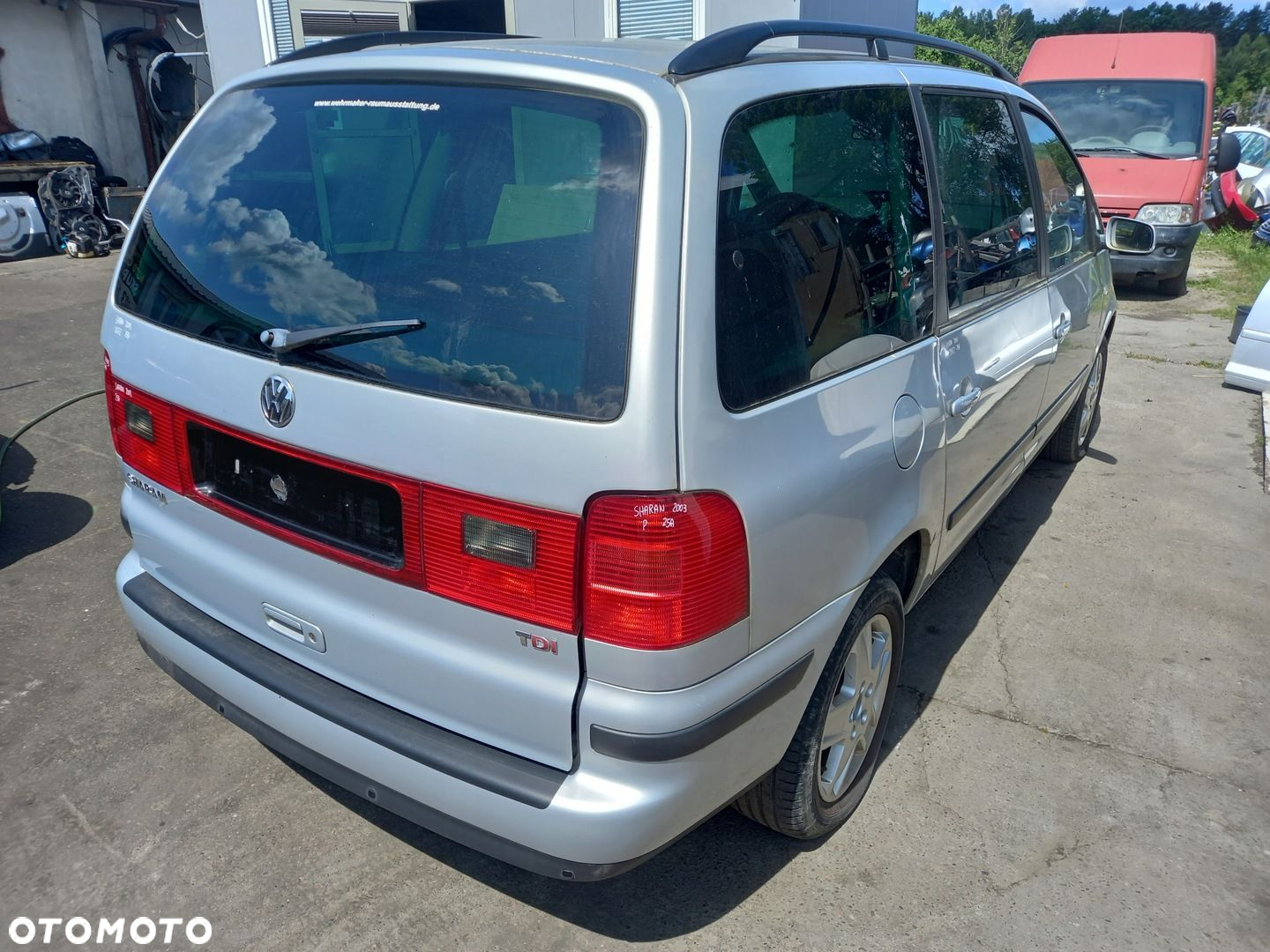 VW SHARAN I LIFT SILNIK 1.9 TDI 115KM 85kW SŁUPEK AUY - 5