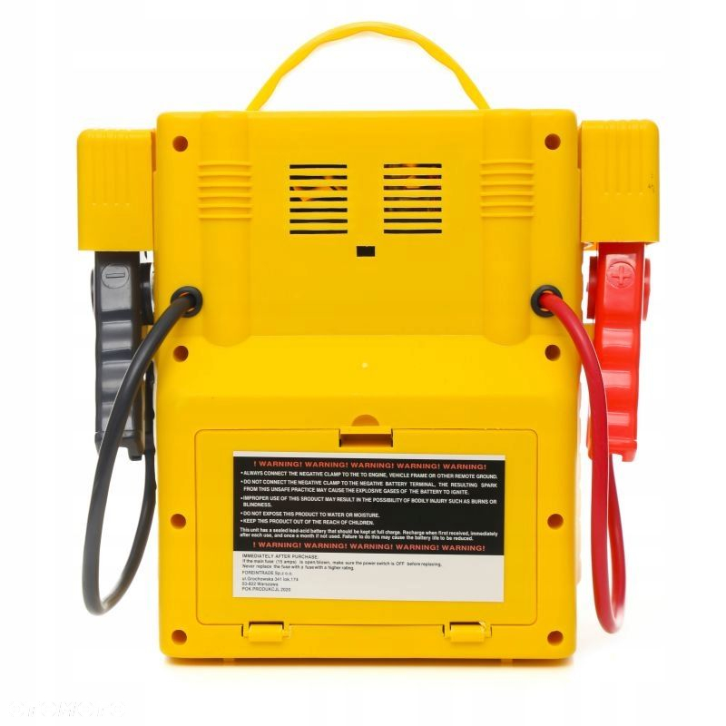 JUMP STARTER 4W1 URZĄDZENIE WIELOFUNKCYJNE ROZRUCH KOMPRESOR LATARKA KD1922 - 9