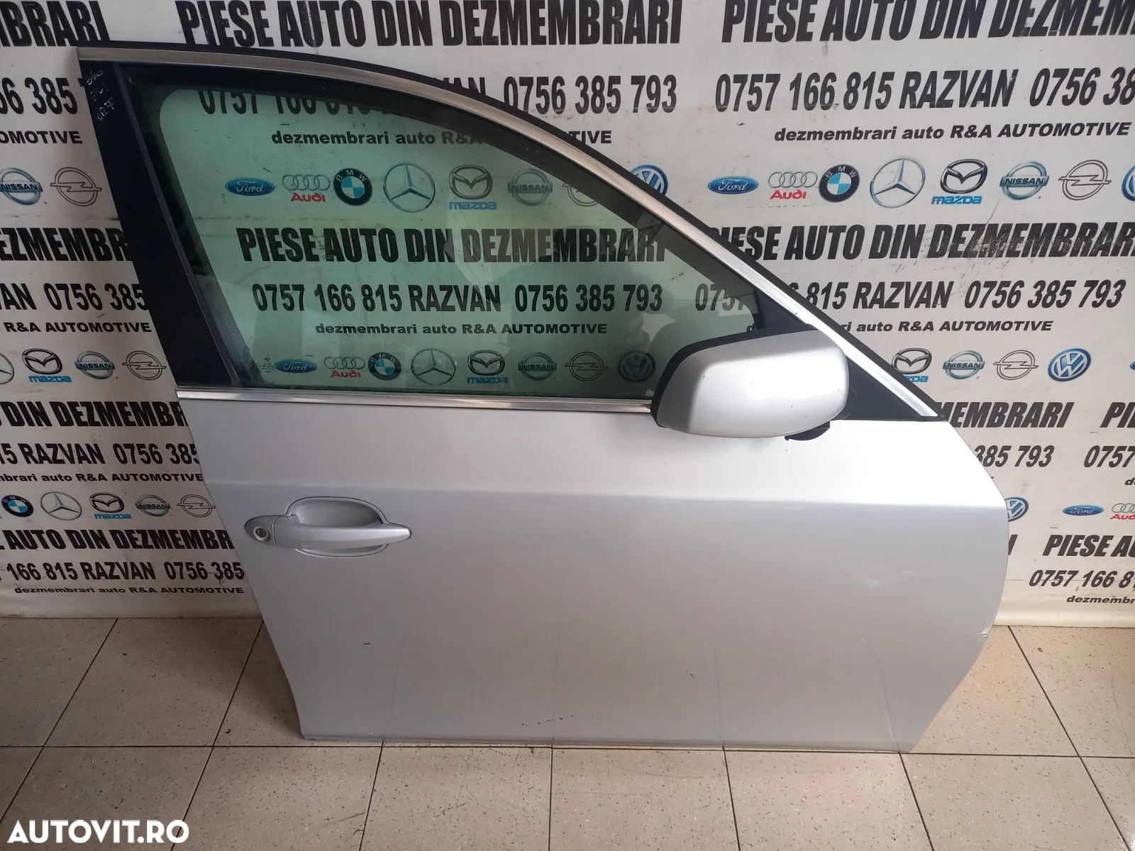 Usa Portiera Dreapta Fata Bmw Seria 5 E60 E61 - Dezmembrari Arad - 4