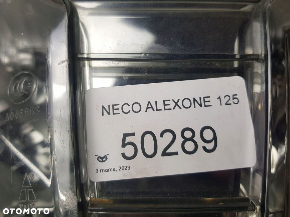 NECO ALEXONE 125 REFLEKTOR LAMPA PRZÓD BARTON BMAX - 13