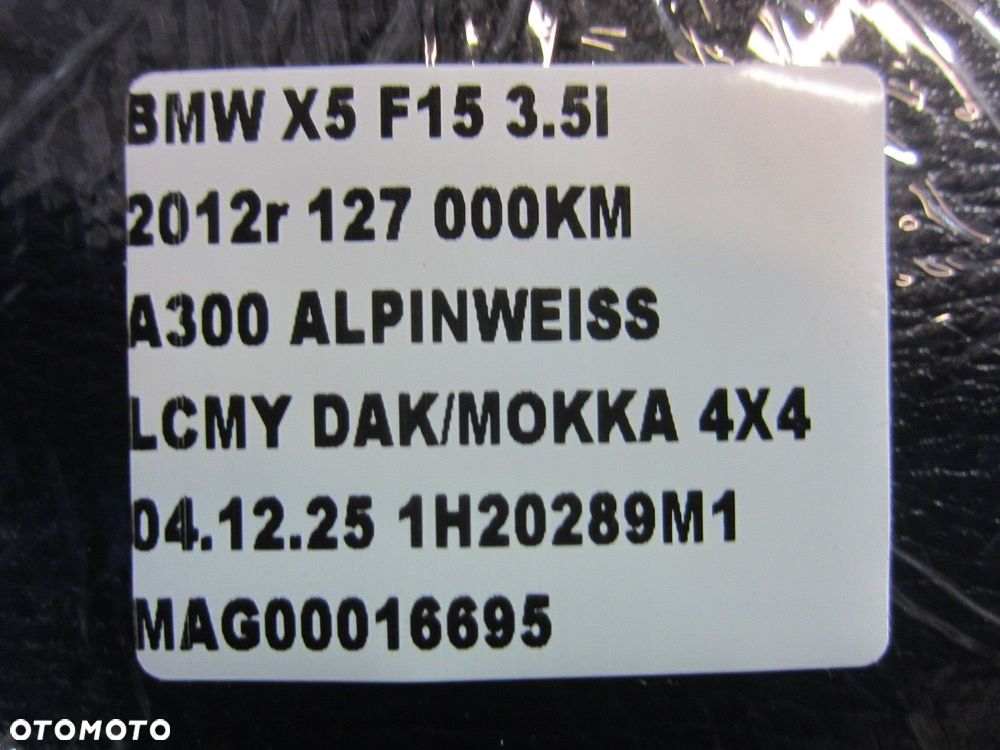 BMW X5 F15 F16 F25 AIRBAG PODUSZKA KIEROWCY USA 32306865325 32306888432 - 10