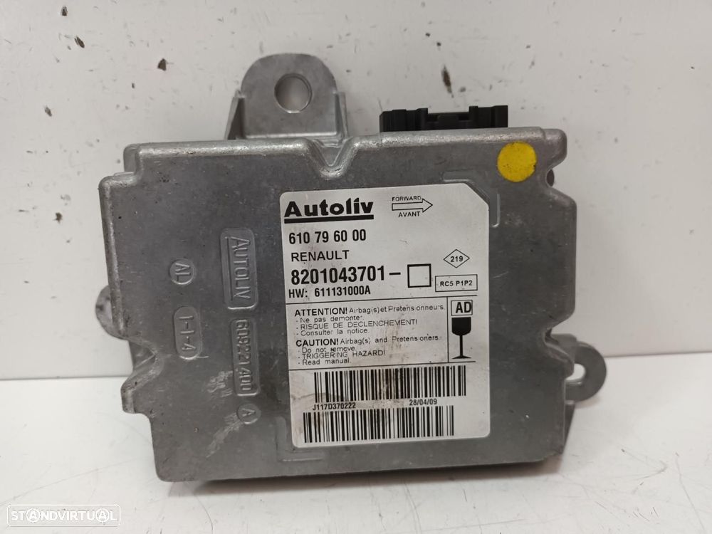 CENTRALINA DE AIRBAG RENAULT CLIO III GRANDTOUR - 1