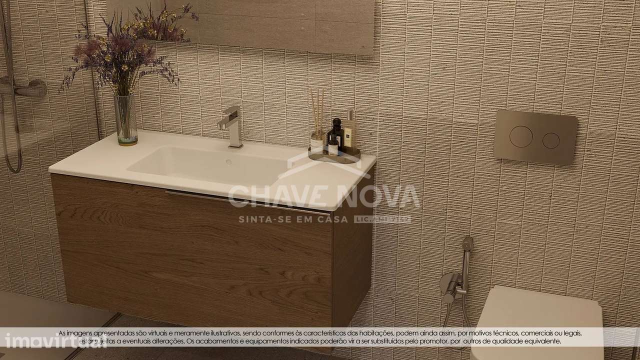 Apartamento T3 c/lugar de Garagem nos Carvalhos - Grande imagem: 3/20