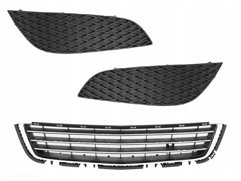 ATRAPA GRILL KRATKA OPEL ASTRA H III 3 LIFT 2007- - 1