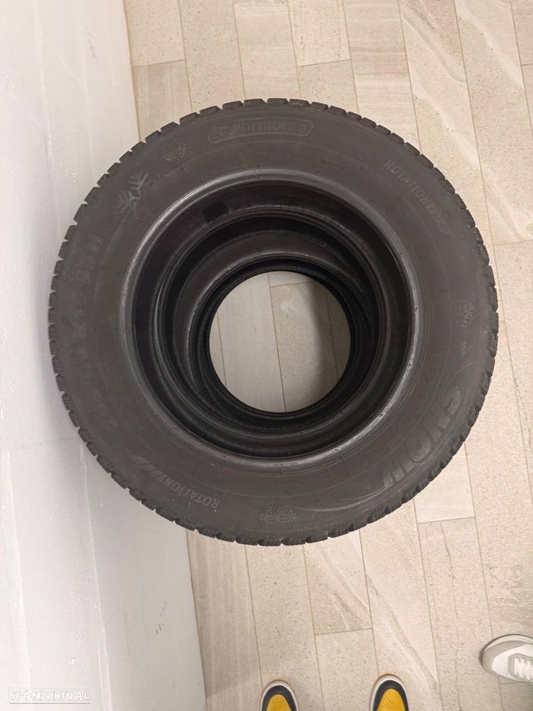 4 Pneus de Inverno Kormoran Snow 205/60 R16 92H – Muito Bom Estado - 5