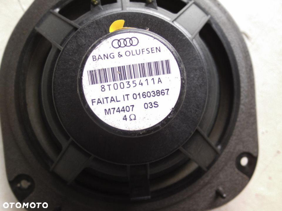 AUDI A5 A4 GŁOŚNIKI BANG OLUFSEN 8T0035411A POSIADAM DWIE SZTUKI O TAKIM OZNACZENIU - 2