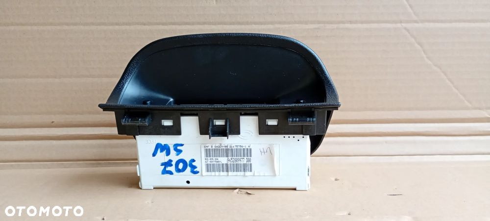 Wyświetlacz ekran monitor radia Peugeot 307 9652809977 - 5