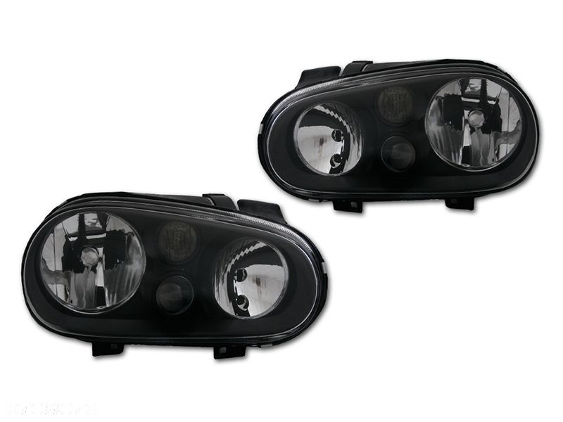 REFLEKTOR LAMPA BLACK HALOGEN DEPO VW GOLF IV 4 1J - 1
