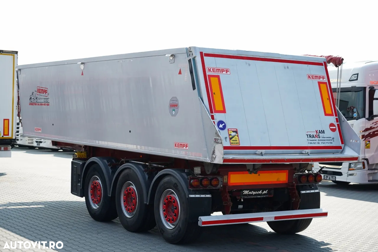 Kempf BASCĂLĂTOR KEMPF / ALUMINIU / 25 m³ / AXE MERCEDES / AXĂ RELAXABILĂ - 4