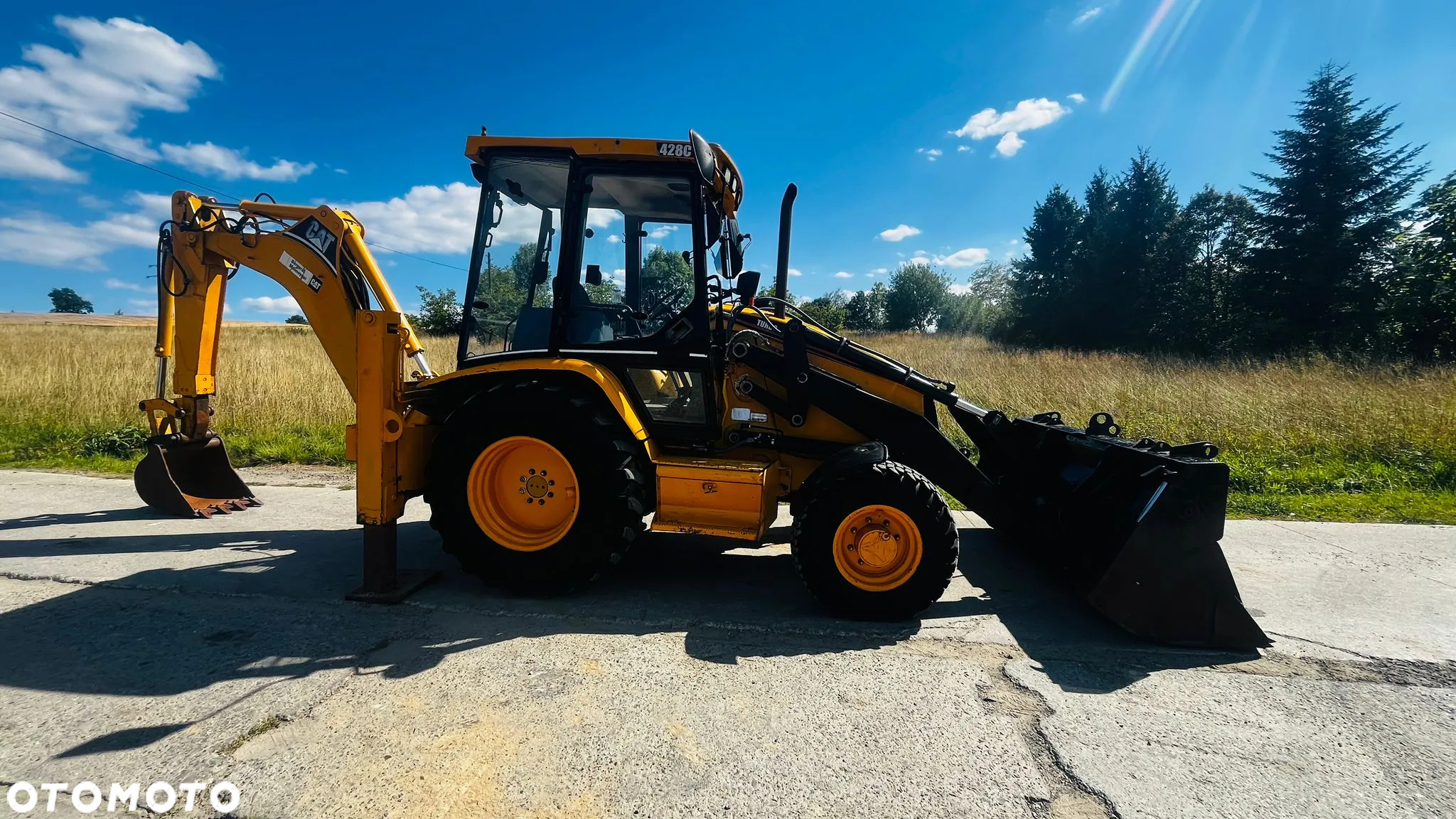 Caterpillar CAT 428C* KOPARKO ŁADOWARKA CATERPILLAR 428C* ZAMIANA* SKUP* FINANSOWANIE* LEASING** - 2
