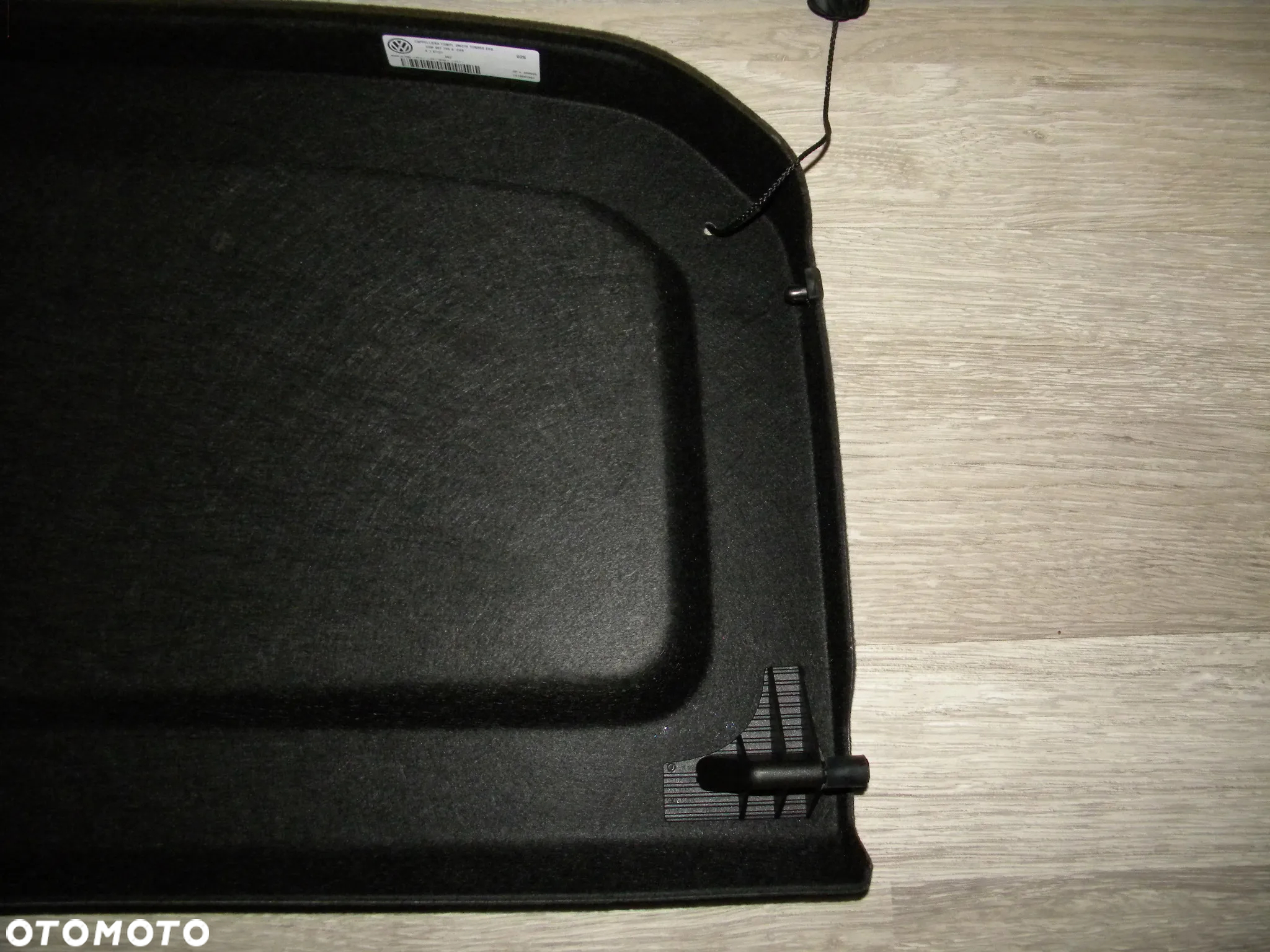 PÓŁKA BAGAŻNIKA VW T-CROSS TCROSS 18-24r CZARNA BLACK BARDZO ŁADNA FV - 7
