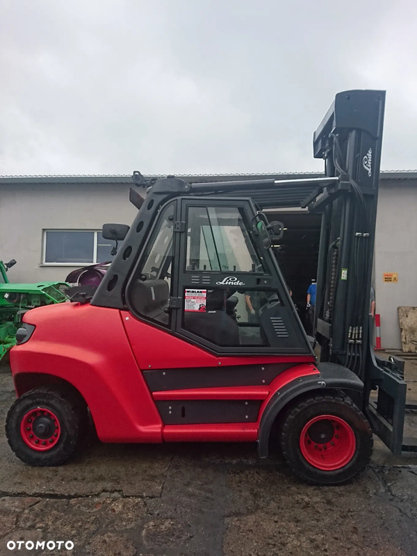 Linde [2010] WÓZEK WIDŁOWY LINDE H80T-900 gaz 8ton
