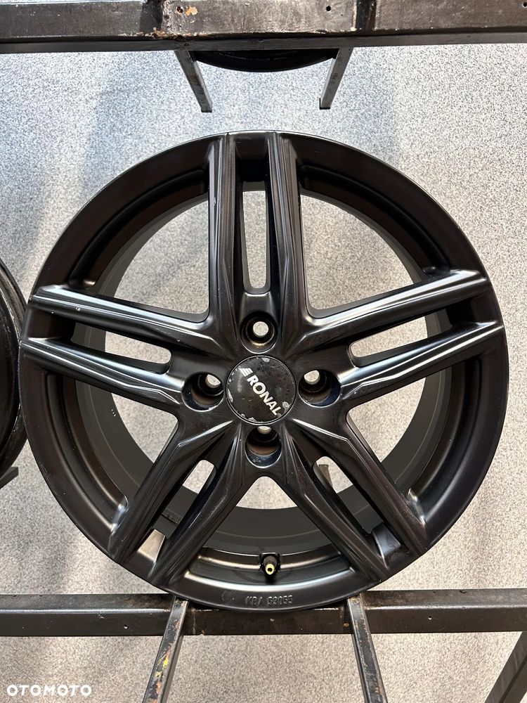 4 FELGI ALU. FIAT 500 16'' 6,5J ET35 RONAL: 65R6654.02 , KBA: 53055 - 11