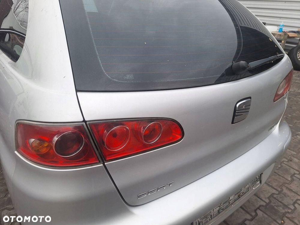 KOMPLETNY TYŁ KLAPA ZDERZAK LAMPA TYŁ SEAT IBIZA III HB 5D LS9N - 12