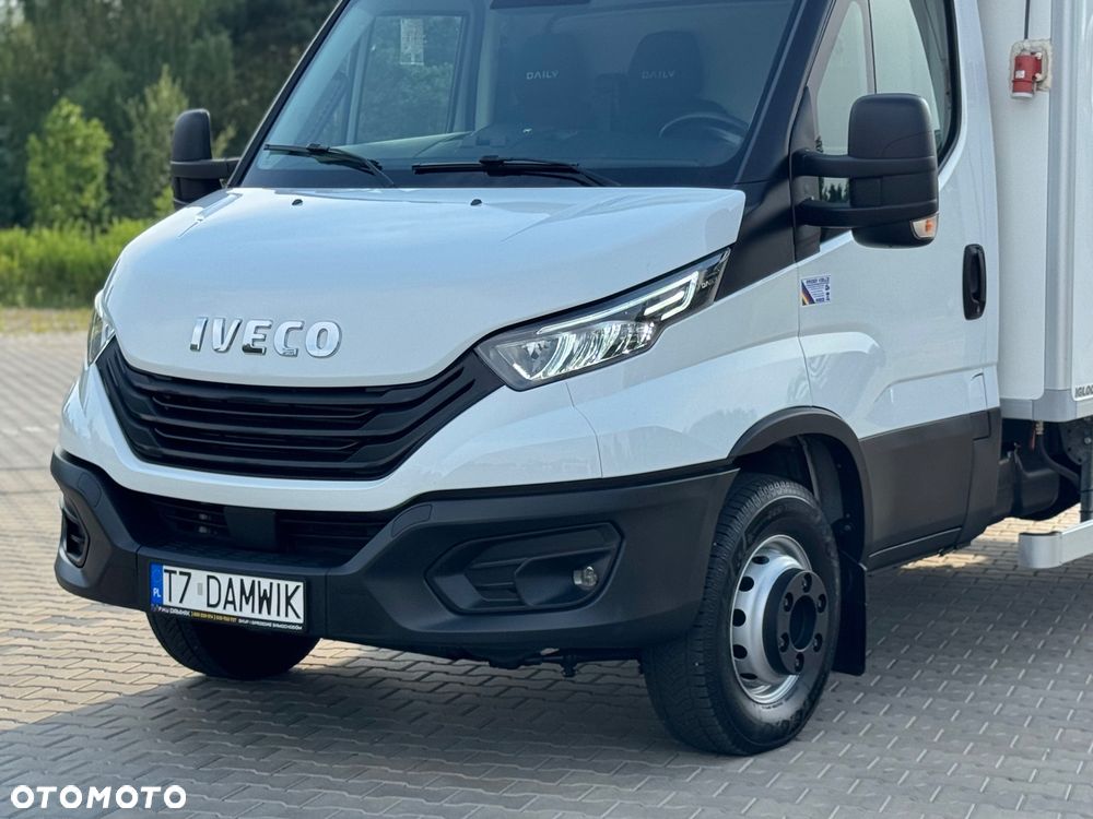 Iveco Daily‼️72C18‼️2021r 3.0 HI-MATIC Chłodnia/Mroźnia zakres -32C THERMO KING V-500 MAX Źródło Zasilania 400V Grube Ściany/Podłoga Przegroda komorowa‼️ Full LED na bliźniaku Salon Polska DMC7200kg - 34