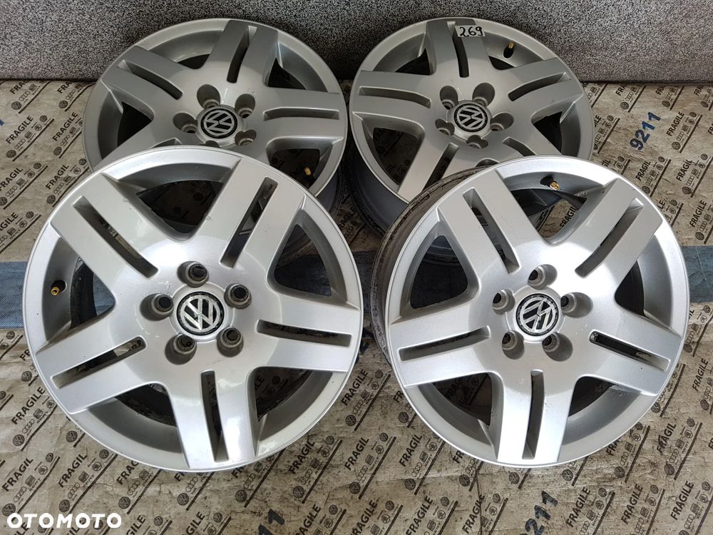 ALU FELGI  ORYGINAŁ VW POLO   5X100 6JX15 ET48 - 1