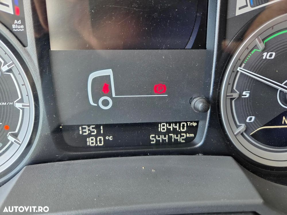 DAF XF530, 2020, 544.645km, KIT BASCULARE, cutie AUTOMATA+RETARDER 6 trepte, FRIGIDER, aer cond STATIONARE, Anvelope 80% ok, 480CP euro 6, - 6