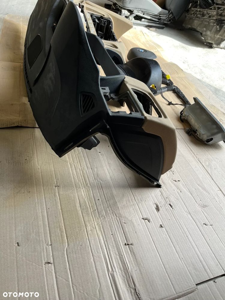 BMW 3 4 F30 F31 F32 F34 F36 DESKA ROZDZIELCZA KOKPIT KONSOLA ARIBAG NAPINACZE ORYGINAŁ KOMPLET - 5