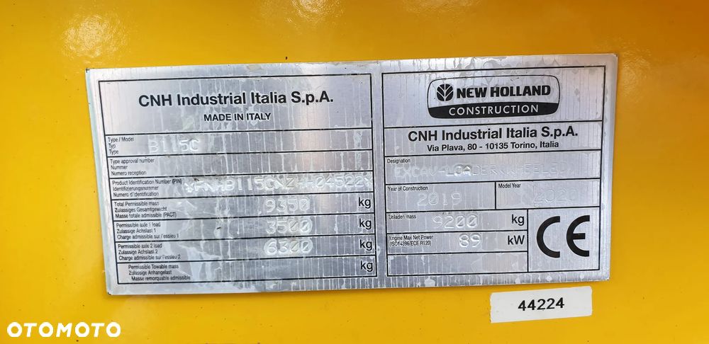 New Holland B115C rok 2019/20 tylko 3119mtg.!! sprowadzona pełna opcja - 32