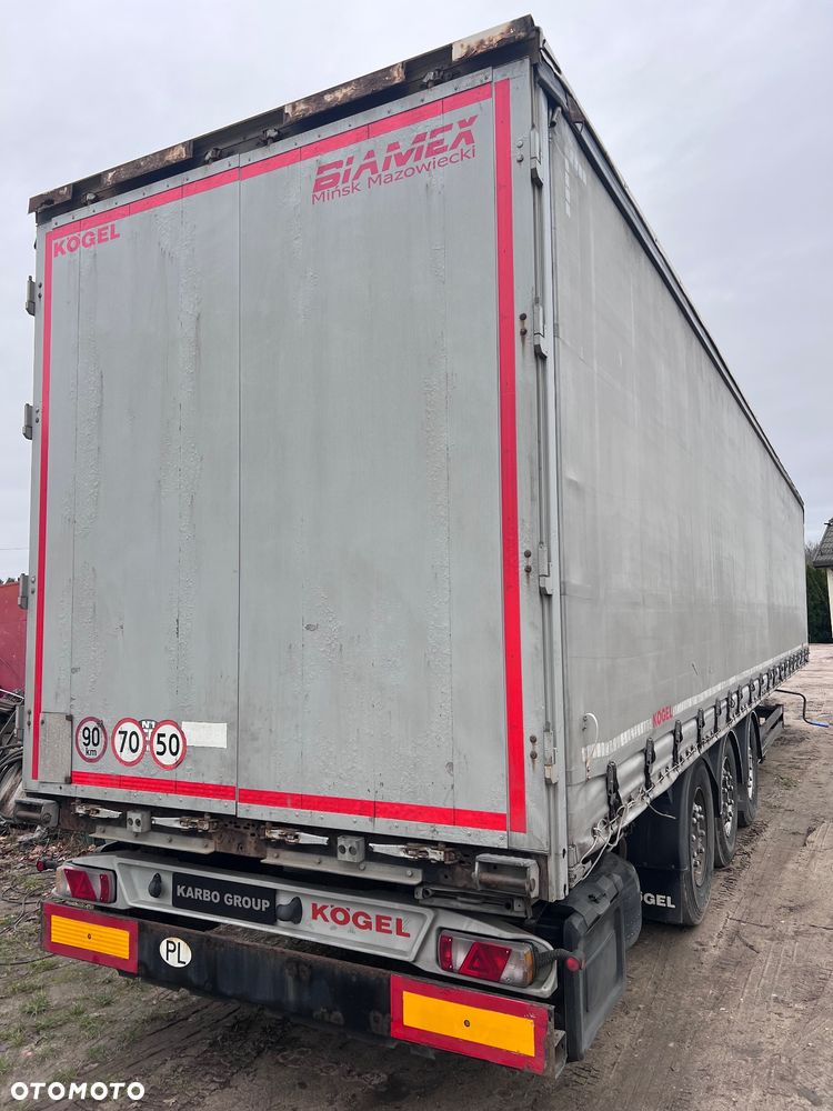 Kögel FIRANKA MULDA / OCZKA CELNE / PODNOSZONA OŚ / 2012 ROK !! - 4