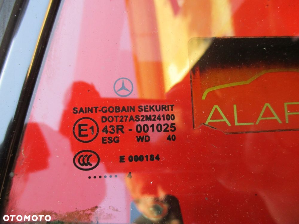 szyba lewa tylna mercedes sl500 r230 01- - 7