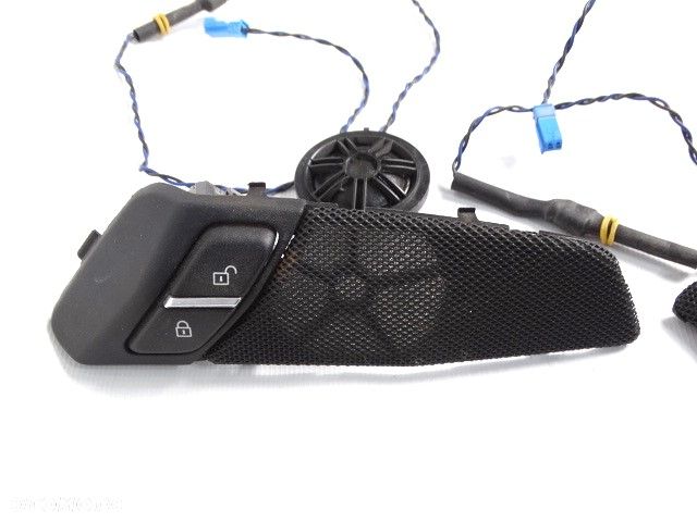 BMW X3 F25  X4 F26 Doposażenie Polift Głośniczki Głośniki Wysoko Tonowe Osłony Maskownice Głośników Zestaw 51427237854 7237854  51427237853 7237853 51417359139 7359139 65139220750 9220750 - 2