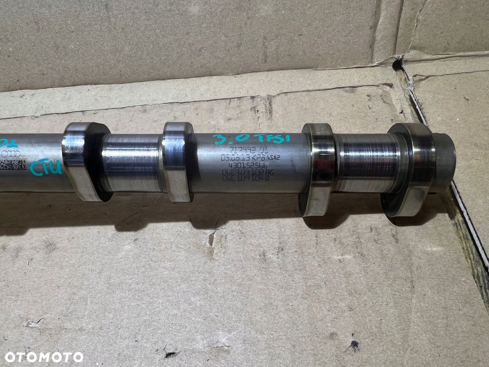 audi 3.0 tfsi ctu wałek rozrządu wydechowy lewy 06e109102bg 06e109104q - 6