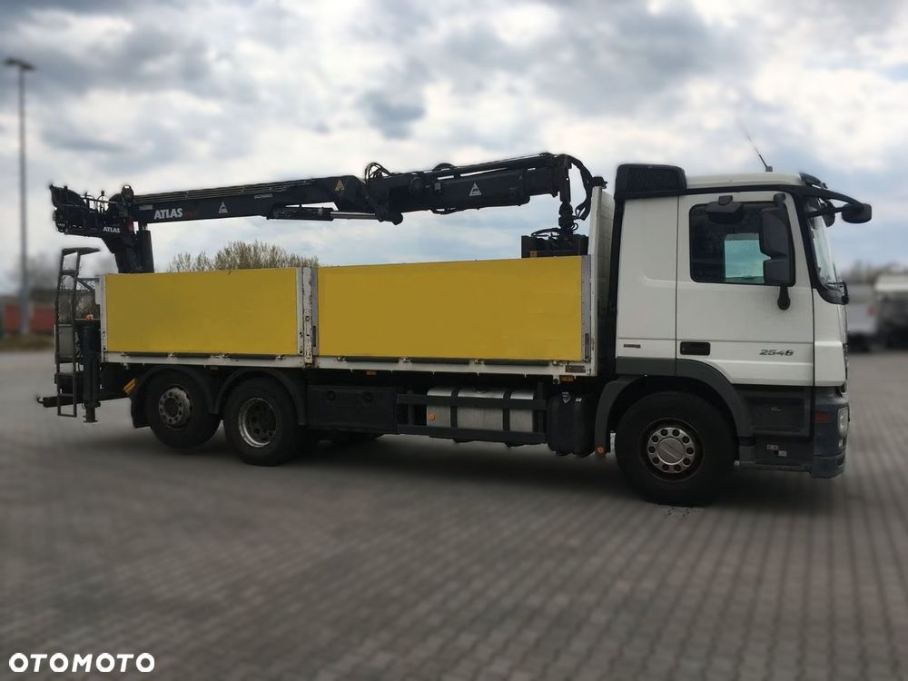 Mercedes-Benz Actros 2548 6x2 + HDS ATLAS 170.2 | 476 KM | Euro 5 | 2011r - 2