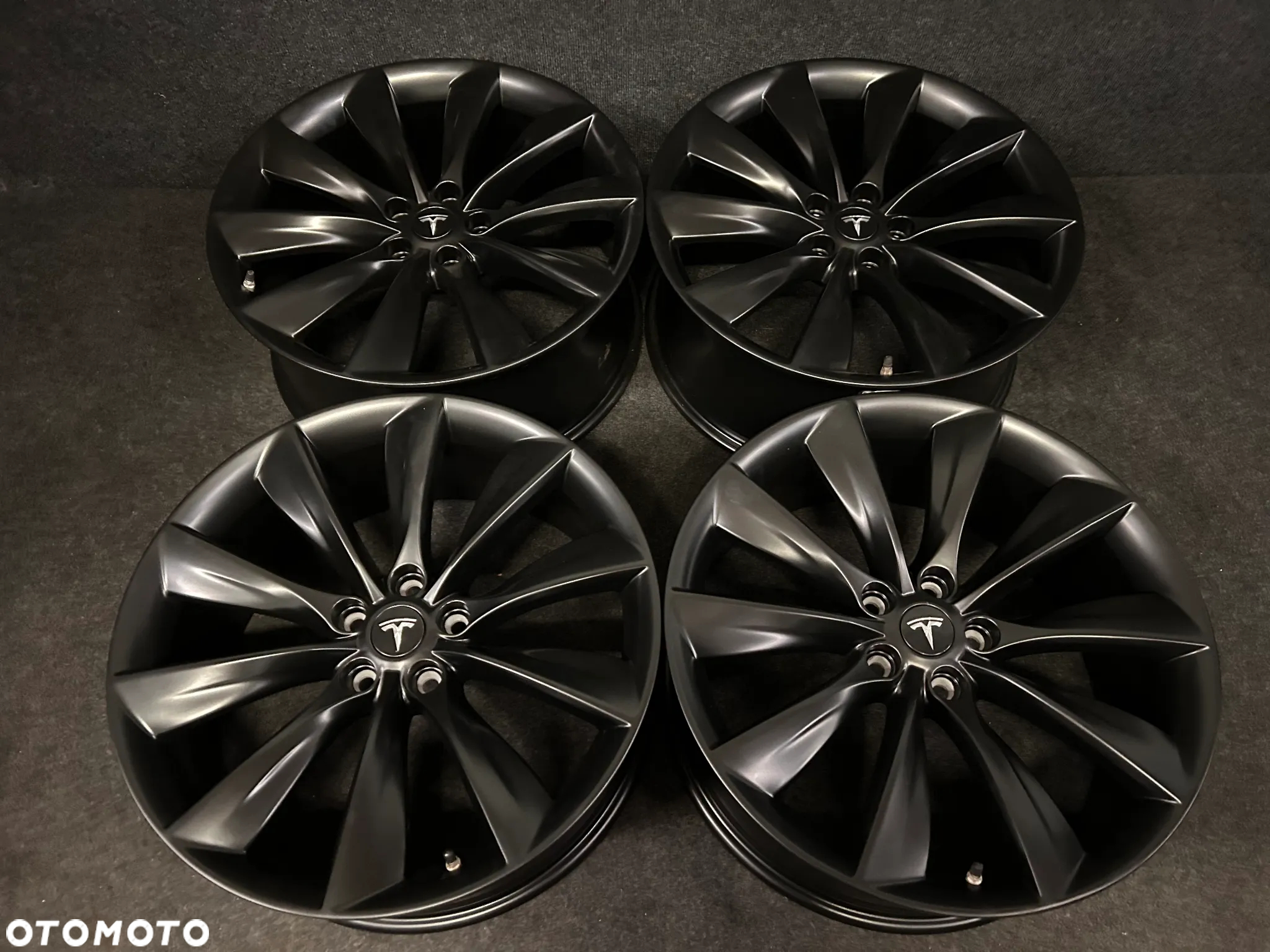 Alufelgi Tesla Model S Turbina 21 cali 5x120 4szt. Dwie szerokości z czujnikami! Ładne! - 3