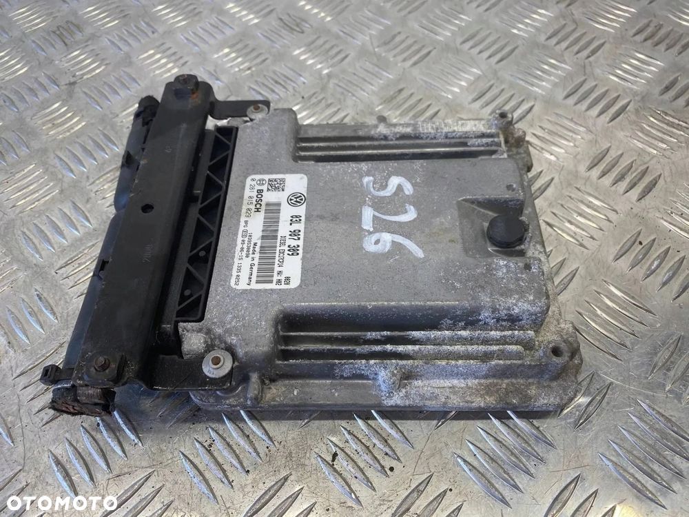 MODUŁ STEROWNIK SILNIKA VW PASSAT GOLF TIGUAN CADDY 2.0 TDI 03L907309 - 3