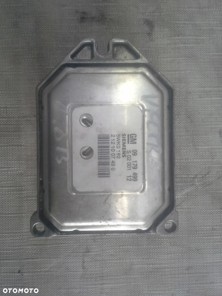 Opel Astra Vectra Zafira 1.8 16V sterownik silnika GM 09179499  5WK9181 - 6