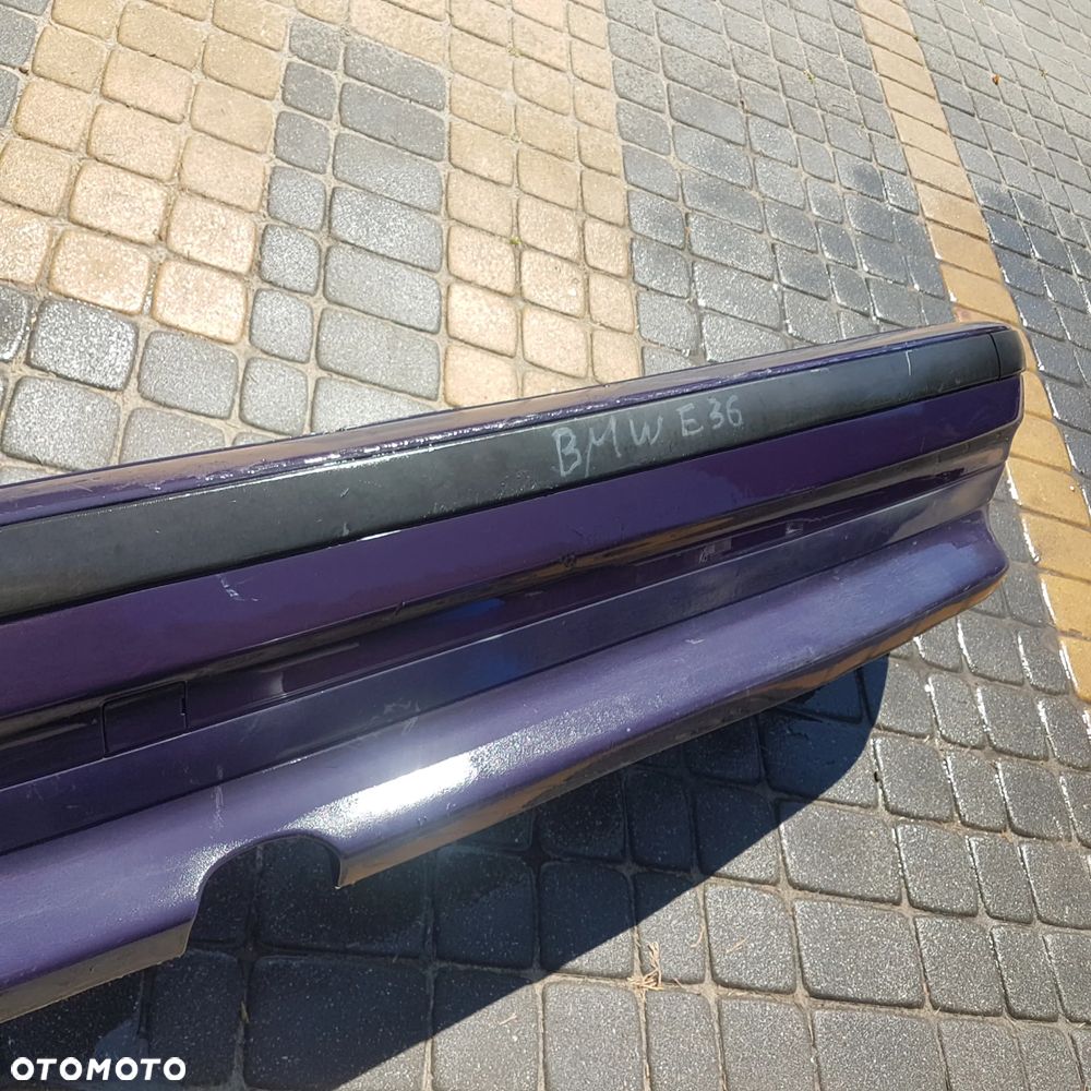 zderzak listwa nakładka odblask tył tylny bmw e36 e46 coupe cabrio lift oryginał - 3