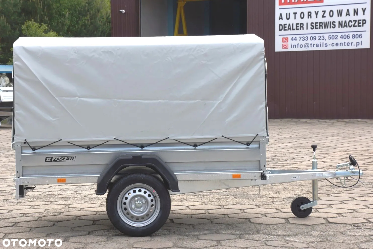 Zaslaw 1 oś, przyczepa na prawko B Ład 600 KG ! - 15