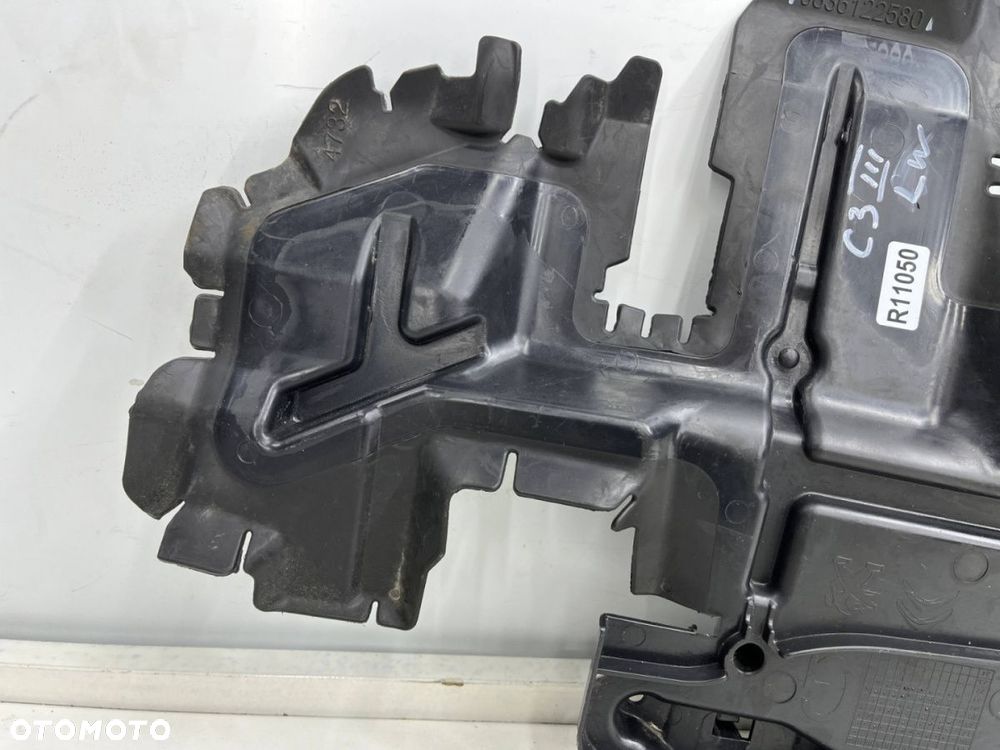 Osłona chłodnicy Citroën C3 III 16r.- lewa kierownica osłona powietrza pasa przedniego 9836122580 - 2