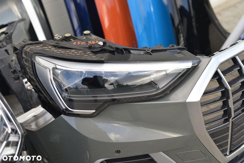 MASKA ZDERZAK BŁOTNIK LAMPA PAS BELKA GRILL FULL LED AUDI Q3 II 83A 2018- - 9