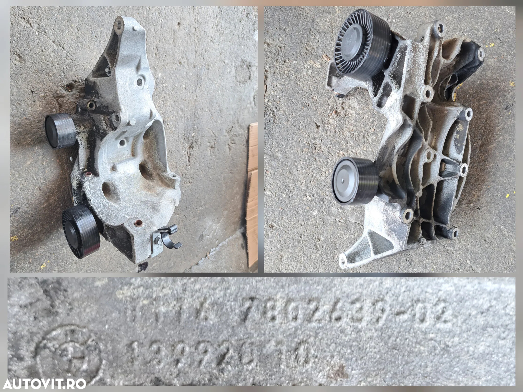 Suport accesorii alternator Suport motor stg dr Scut teermic galerie evacuare originale BMW F07+LCI F10+LCI F11+LCI F06+LCI F12+LCI F13+LCI F01+LCI F02+LCI - 2