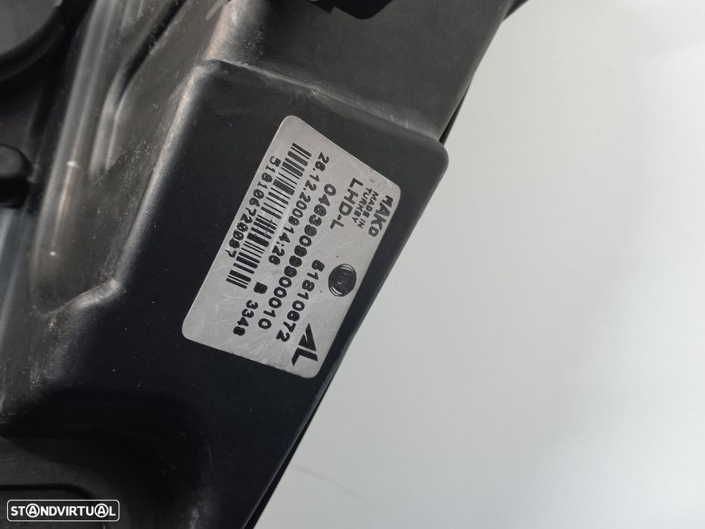 FAROL ESQUERDO FIAT DOBLO FURGÃO/BREAK FAMILIAR 2010 -46390711 - 3