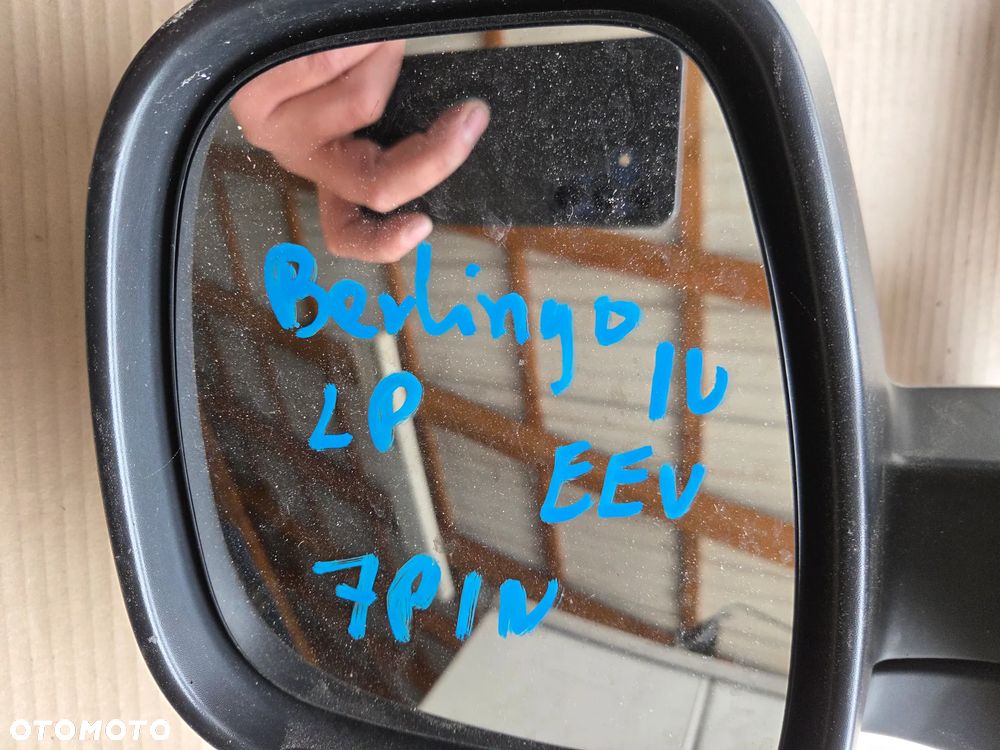 Lusterko lewe przednie 7 Pin Citroen Berlingo IV KVJ - 7