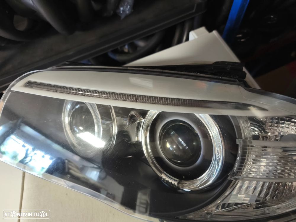 Farol esquerdo bi-xenon Led BMW serie 1 E87 E82 M1 - 3