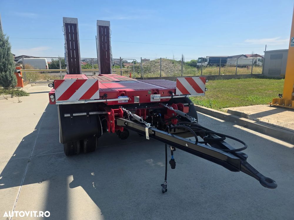 Langendorf TU 30 Smart - remorca trailer cu 3 axe cu protap virator - 2
