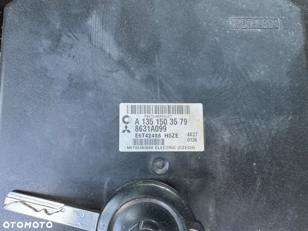 SMART FORFOUR 454 1.5 Automat KOMPUTER STEROWNIKA SILNIKA ZESTAW ROZRUCHOWY MITSUBISHI COLT A1351503579 8631A099 - 3