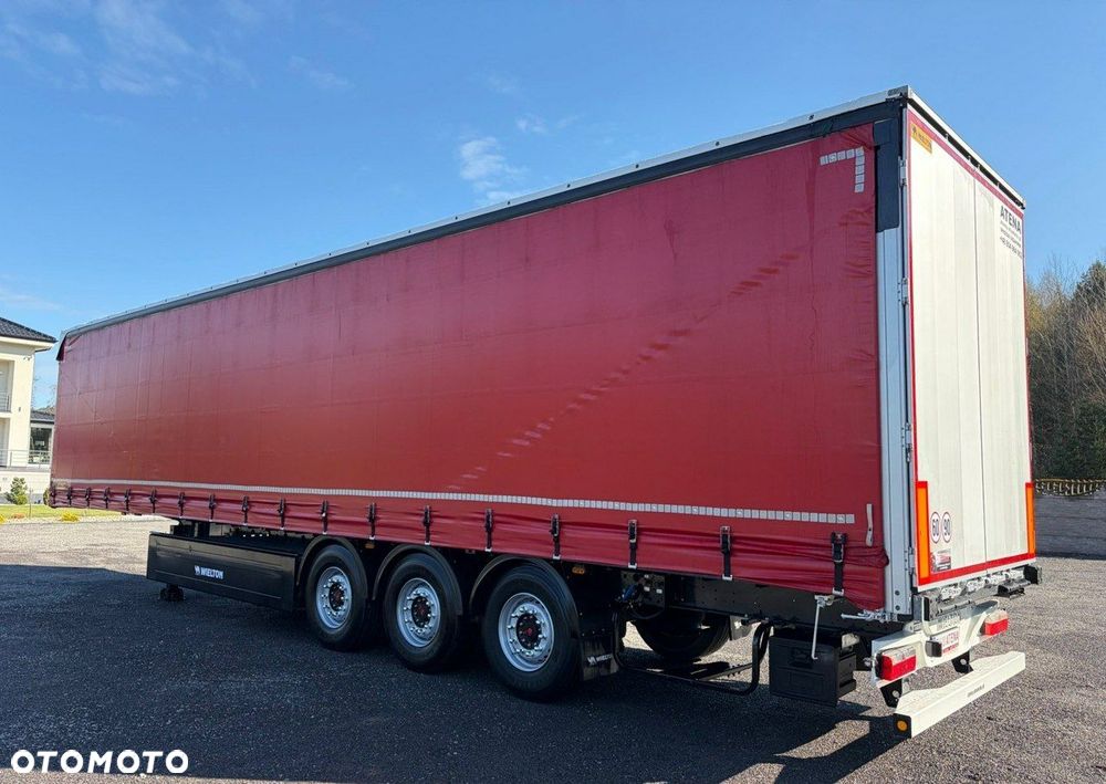 Wielton Firana Standard, Dach podnoszony, Oś podnoszona - 8