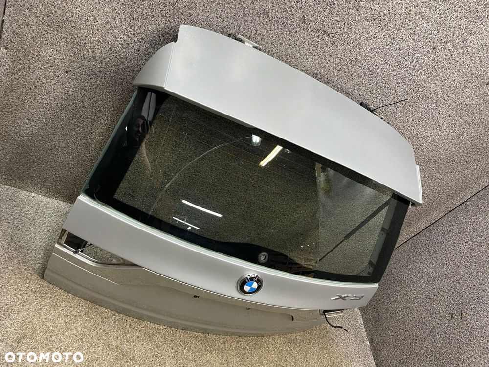 Klapa bagaznika szyba listwa tyl LIFT BMW X3 E83 354/7 srebrna 80 umFe ORG - 6