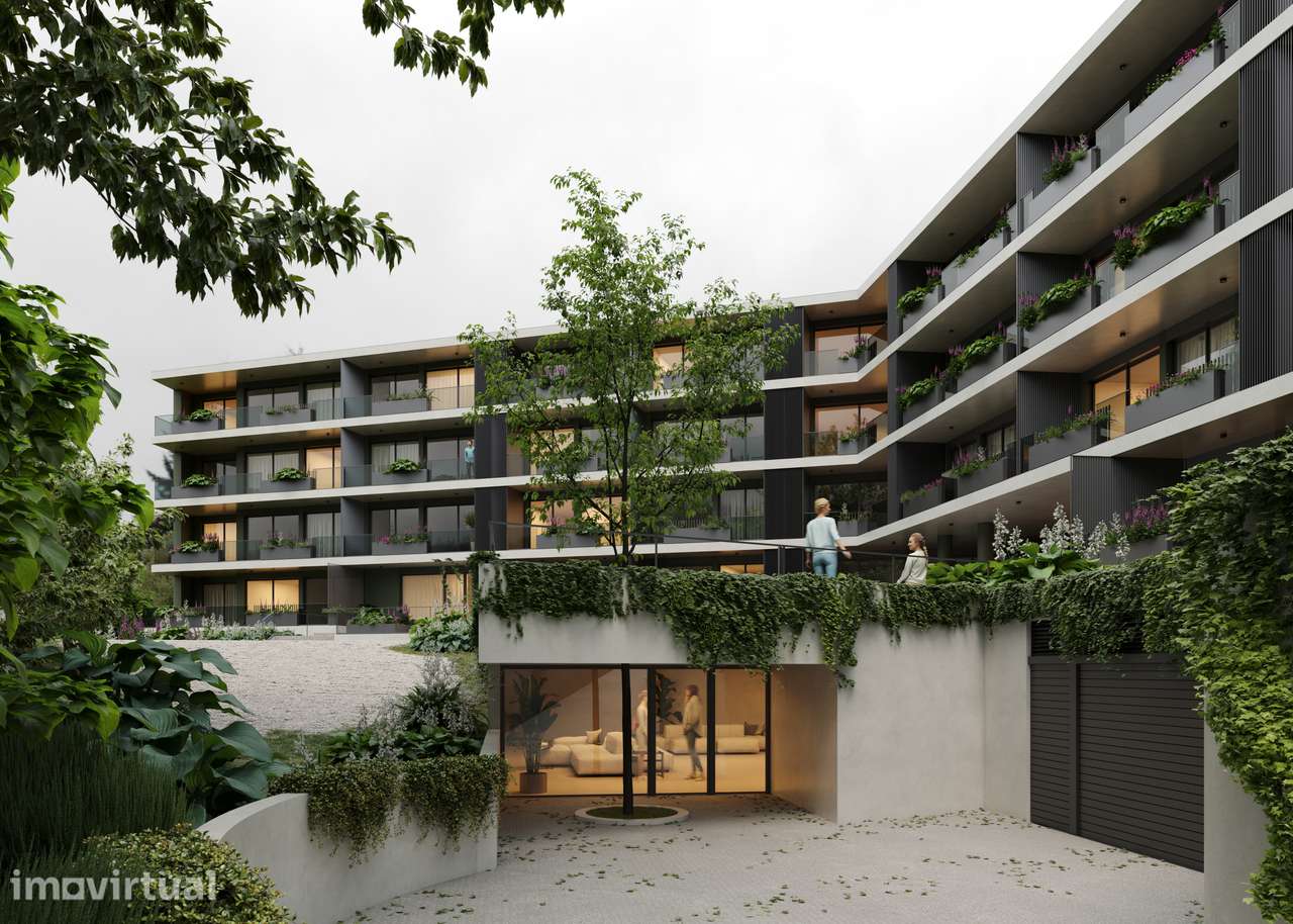 T1 Novo c/ Lugar de Garagem em Santa Marinha (Coimbrões) - Grande imagem: 4/19