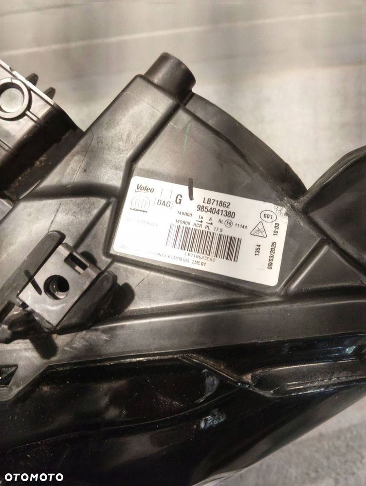 opel combo , toyota proace nm komplet lamp zw 9854041380, 9854067580 - 5