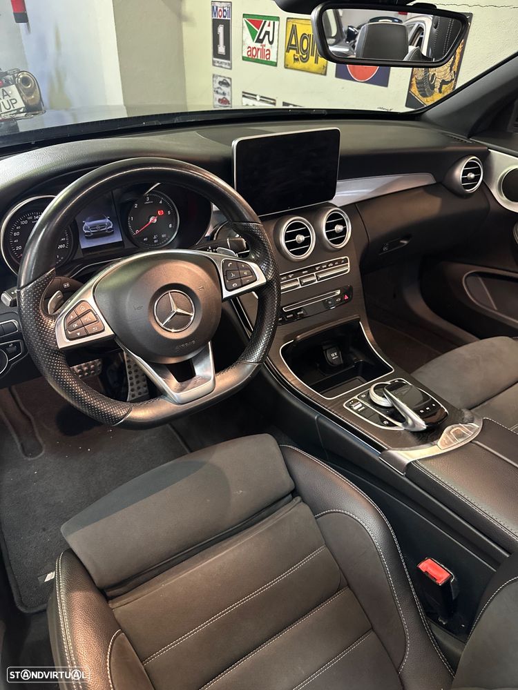 Mercedes-Benz C 220 d Cabrio 9G-Tronic AMG Line - 13
